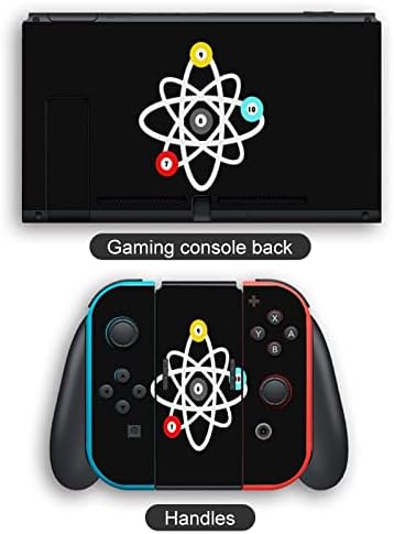 Funny bilijar Science Decal Stickers Cover skin Protective FacePlate za Nintendo Switch