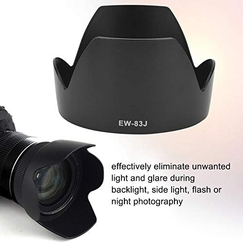 Hood za objektiv kamere EW-83J ABS za Canon EF-S 17-55mm f / 2.8 je USM EW-83J Hood za Canon EFS 17-55mm