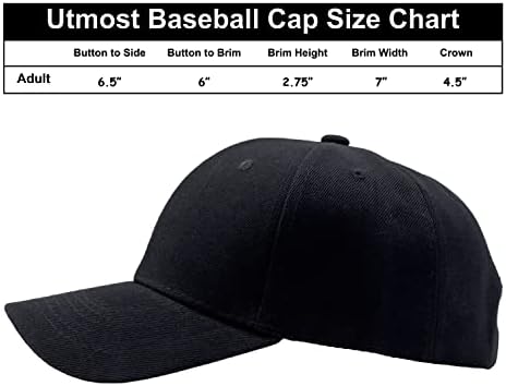 Najveća strukturirana bejzbol kapa sa podesivim zatvaračem-šešir performansi za aktivnosti na otvorenom i prilagođeno Vezenje