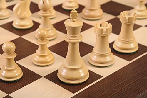 Kuća Staunton - samo klasični šahovski Set-figure-3,75 King-Golden Rosewood