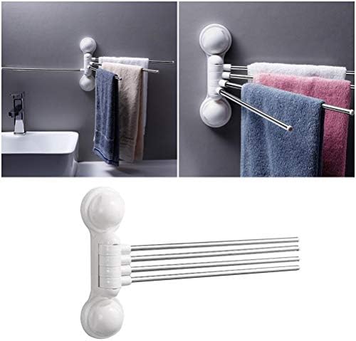 Doitool ručnici, kupatilo za kupatilo BESPLATNI ručnik nosač ručnika za ručnik od nehrđajućeg čelika zidna