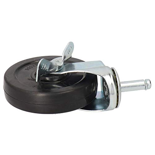 Demeras Premium gumena kotača točkovi čvrsti pogodan aluminijski izdržljiv opružni proljetni kotač za vrata za drvene kapije