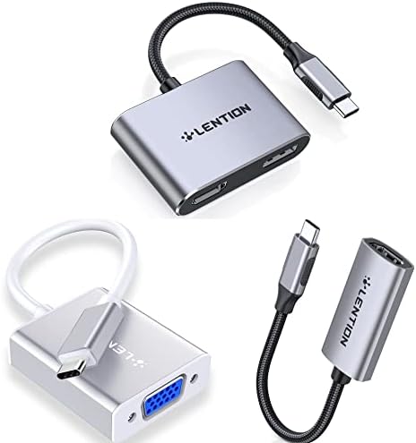 Leđion USB C do VGA kabel adapter, tip C u VGA monitor Kompatibilan je 2023- MacBook Pro