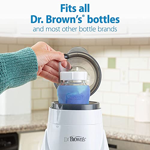 Dr. Brownov Deluxe grijač i sterilizator za flašice i tegle za hranu za bebe sa opcijama protiv kolika+