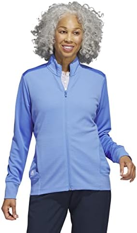 Adidas ženska teksturirana jakna sa punim zip-om