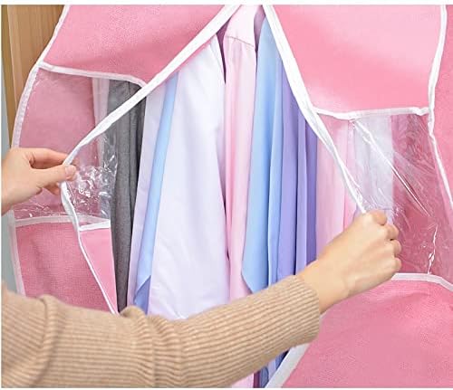 XBWEI netkana odjeća za prašinu garderoba viseća odjeća odijelo za odijelo za zaštitu odjeće kućište kućišta za