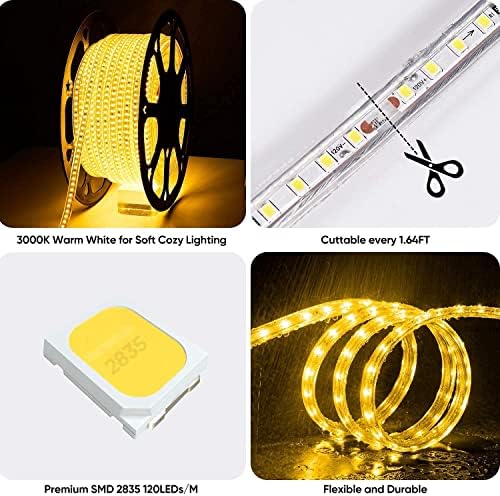 Shine Decor Bundle proizvodi Konektorskog pakovanja sa toplim bijelim kompletom LED traka od 45m