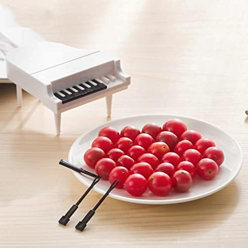 Domaća hrana voće viljuška klavir oblik ukras predjela torta Desert viljuška pribor za jelo Kuhinja Party