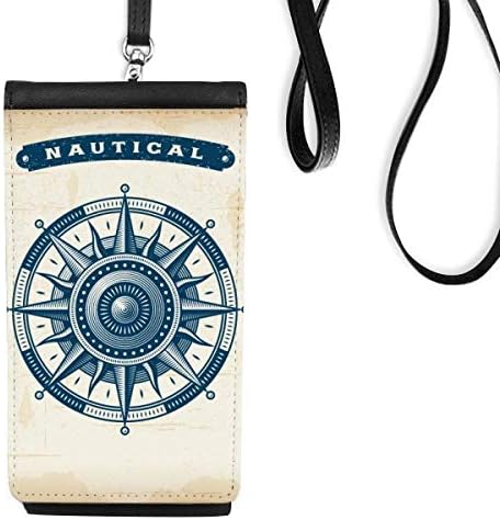 Istraživanje kompasa Vojni okean Telefon novčanik torbica Viseća mobilna torbica Crni džep