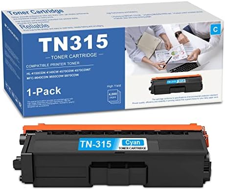 TN-315 Cyan Toner kertridž | Yois kompatibilna zamjena za Tn315c Tn315 Toner radi sa HL-4140 4150 4570 MFC-9460