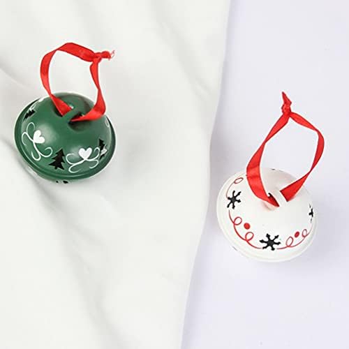 Valiclud Domaći dekor 6pcs Božićna metalna izletna zvona ukras rustikalni zanatski zvona za Xmas Tree Werent
