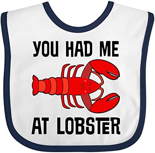 Inktastični ljubavnik Lobstera Kids Seafood Baby Bib