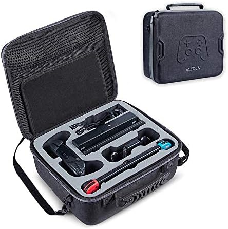 Vanerdun Nintendo Switch putna torbica, zaštitna Deluxe torbica za nošenje za Nintendo, Switch Console Pro Controller & amp; dodatna oprema