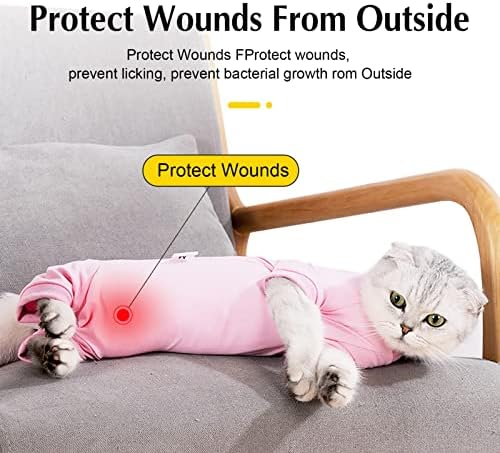 PutyBudy CAT Obori za trbusne rane kože bolesti kože nakon operacije PETS prsluk, prozračan modalni materijal