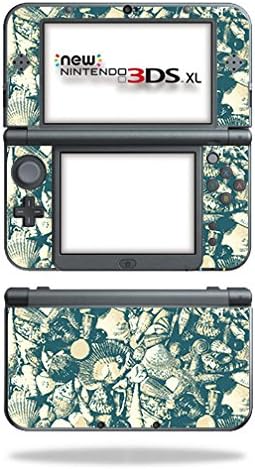 MightySkins koža kompatibilna sa Nintendo 3DS XL – Tan školjkama / zaštitni | izdržljivi i jedinstveni poklopac za omotavanje vinilnih naljepnica / jednostavan za nanošenje, uklanjanje i promjenu stilova / proizvedeno u SAD-u