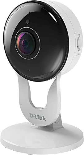 D-LINK 1080p Wi-Fi zatvorene sigurnosne kamere, Full HD Wi-Fi-fi kamere sa širokim HD-om, snimak u oblaku, dvosmjerni audio, otkrivanje pokreta, noćni vid, kompatibilan sa Alexa