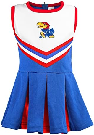 Little King NCAA Infant / Toddler Girls One Piece Team Cheer Jumper haljina veličine 6M 12m 18m 2T 3T 4T