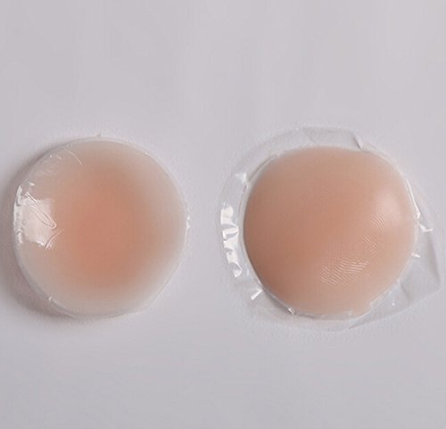 FZBNSRKO 3 para prirodni okrugli silikon za višekratnu upotrebu ljepljiva bradavica poklopac
