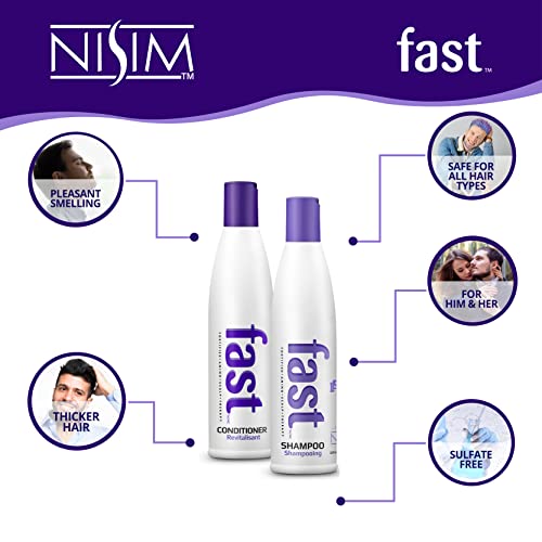 NISIM F. A. S. T ojačani amino šampon za terapiju vlasišta i regenerator-potiče brz i zdrav rast kose