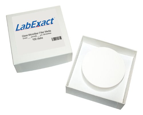 LabExact 1200014 ae stakleni Filter od mikrovlakana, borosilikatno staklo bez vezivanja, 1,0