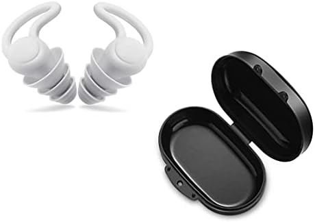 Silikonski čepići za uši protiv buke, čepići za uši za smanjenje buke sa kutijom za odlaganje, čepići za