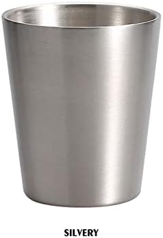 Šalice od nehrđajućeg čelika BlMiede otporne na čaše Tumblers Metalne čaše za piće za baru Početna Restoran Princess House Soice Naočale