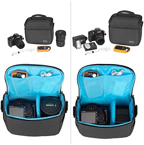 Dulepro torba za kameru, SLR DSLR torbe za kamere, vodootporna torba za kameru protiv krađe i krađe, DIY podstavljena