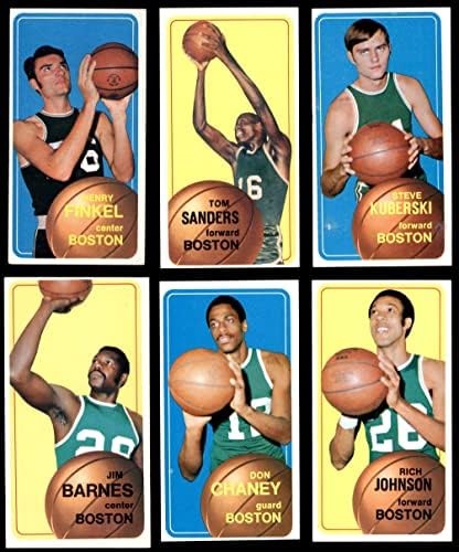 1970-71 Topps Boston Celtics Team Set Boston Celtics Ex + Celtics