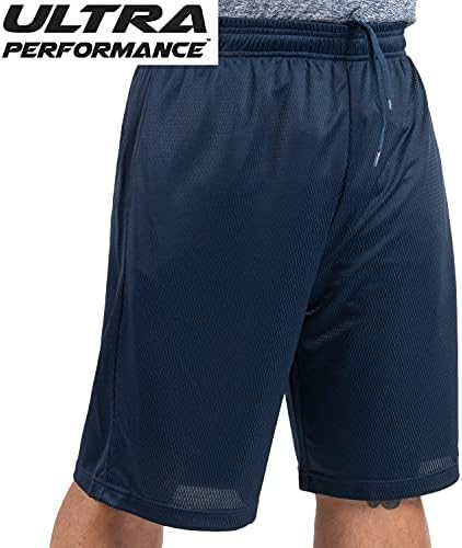 Ultra performanse 5 pakovanja muških kratkih hlača, atletika Hlatke za teretane Workout Košarkaške kratke hlače za muškarce, SM - 5x
