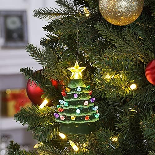 Božićni privjesak Božićno drvce Drveni privjesak Božićno uređenje drva SgCabiowsDFCVW