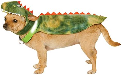 Rubie's Dinosaur rt sa kostima za ljubimcu od glave i osvetljenog kućnog ljubimca, velika, višebojna