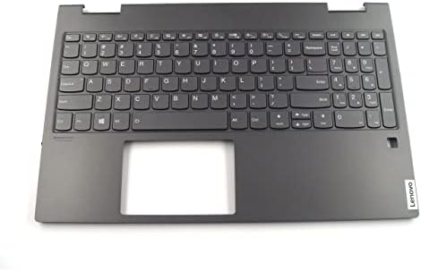 Bayjebu Replacemet dijelovi za Lenovo Yoga C740-15iml 15,6 inčni Palmrest okvir tastature us Backlit bez touchpad Grey 5CB0U43813