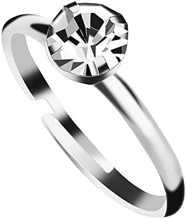 ABOAT 100 paket srebrni dijamant svadbeni tuš prstenovi za dekoracije svadbenog stola, pogodnosti