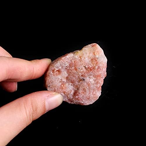 LAAALID XN216 1kom rijetko prirodno zlato sjajni Sunstone Crystal Rockstone Reiki ljekoviti uzorak gruba sirova mineralna kolekcija poklon prirodni