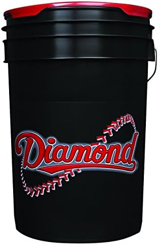 Dijamantna kašika sa 6 galona sa 30 DLL-1 Little lige bejzbol, crna