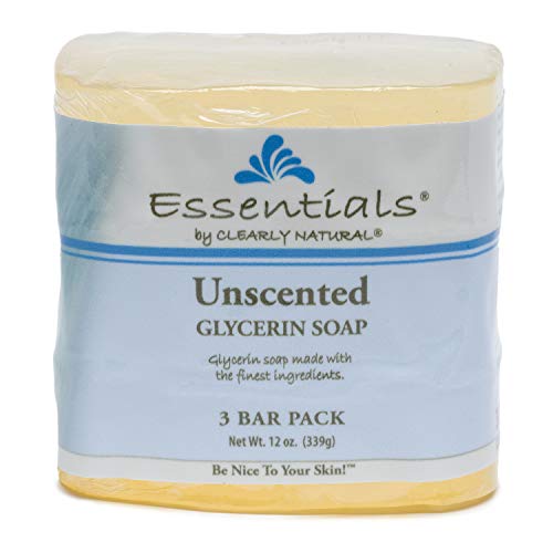 Jasno prirodni glicerinski sapun, bez mirisa, 3 broja, po 4 oz