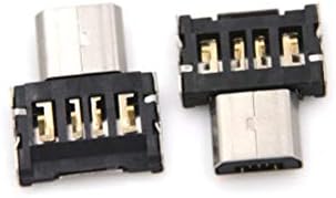 Davitu Električna oprema - 2pcs / lot USB OTG adapter Adapteri za mobilne telefone za USB Flash olovka Pogon skrenite za Android Telefon Tablet Connects Corce sučelje