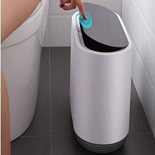 N / A Multifunkcionalna 10L plastična uska tipa može toaleti otpad kantu za smeće kanta za smeće kanta za smeće četkica za čišćenje kupaonice