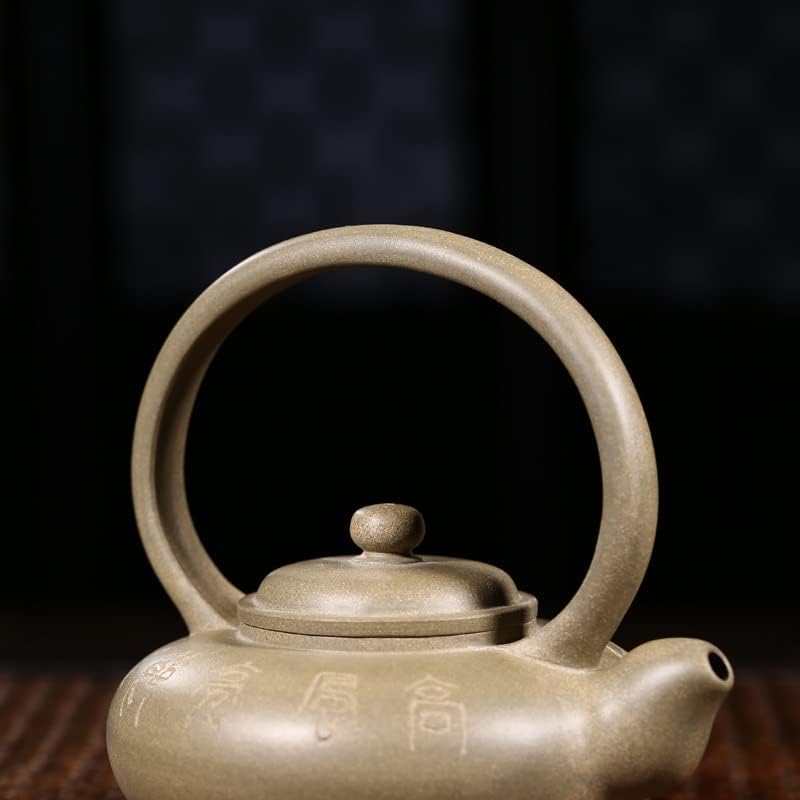 Originalna ruda Originalni čajnik za ljubičaste pijesak sa mešovitim imenom, punom rukom na Taibai