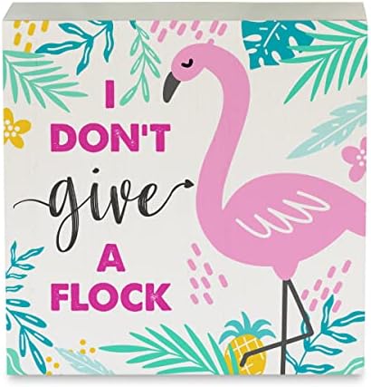 Country Flamingo Wood Box potpis Rustic Ljeto Flamingo Drvena kutija potpisao dekorativni znak blok plaketa
