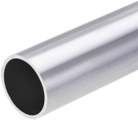Uxcell 6063 aluminijumska okrugla cijev, 300mm dužina 17mm od 10mm Unutrašnji prečnik bešavne aluminijumske ravne cevi 3 kom
