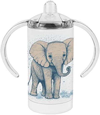 Slon Sippy Cup - jedinstvena baby sippy kup - Art Sippy Cup