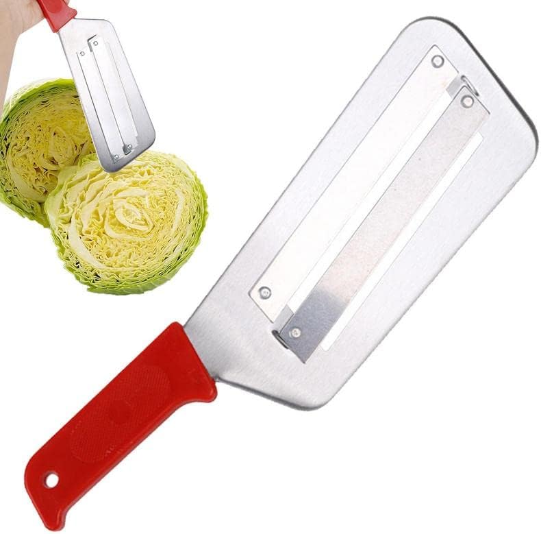 Kupus zakidač luka zaking nož dvostruko kriška oštrica povrća Skicajte kuhinjski nož za čišćenje