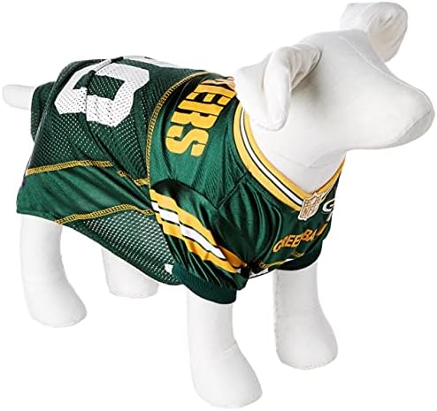 Pets First GBP-4145-LG Green Bay Packers Mesh dres, Multi, one Size