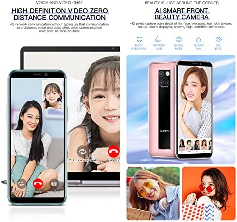 Soyes S10H Mini 4G kartica pametni telefon otključana RAM-a 3GB ROM 32GB Android 9.0 ultra tanki 3,49 inčni K13 Dual SIM 4G Student Mobilni telefon Prepoznavanje lica Google