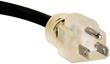 75 FT produžni kabel Vanjski i zatvoreni teški teški 12 mjerač / 3 Prong SJTW Svijetli 3-outlet Dodatna trajnost