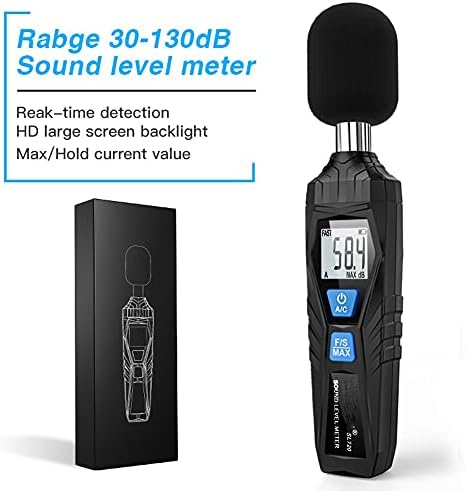 KFJBX Meter detektor buke Merni instrument Audio zvuk Merač metra decibel Monitor Indikator nivoa zvuka