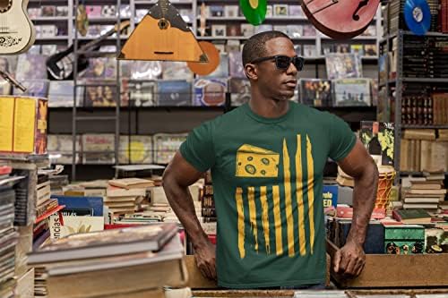 Sir Head Shirt Nacionalna Zastava Fudbal Green Bay Vintage Stil Klasični Dri-Power Unisex T-Shirts Za Odrasle