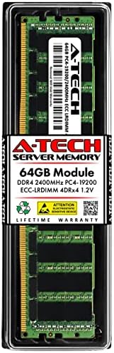 A-Tech 64GB memorija Ram za supermicro x10drd-l - DDR4 2400MHz PC4-19200 ECC opterećenje LRDIMM 4drx4 1.2V