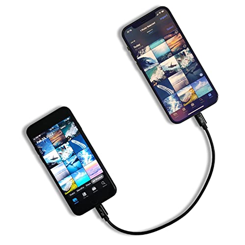Amzpilot kompatibilan za iPhone za prijenos iPhone, iOS 14 do 8-pin OTG kabl za muške podatke